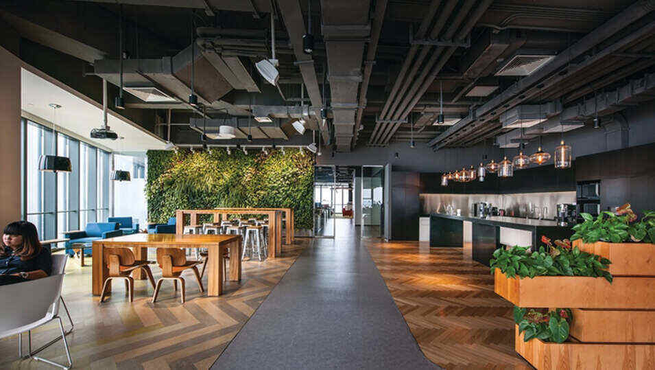 休闲茶水区